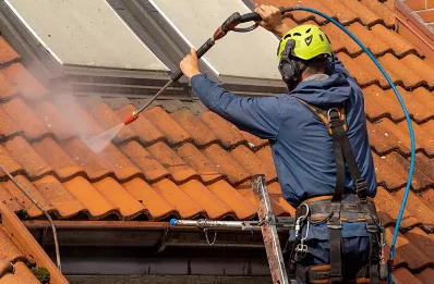 Démoussage et hydrofuge de toiture à Châlonvillars